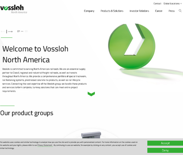 Vossloh North America electrical train