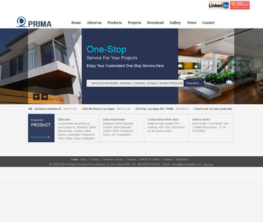 Shenzhen Prima Construction Materials balustrade