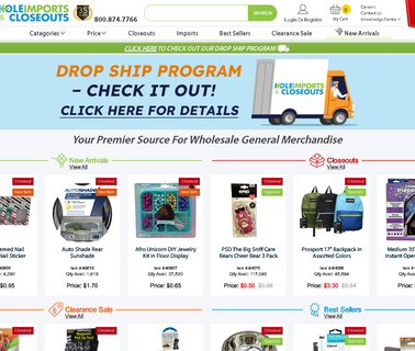 Kole Imports display program