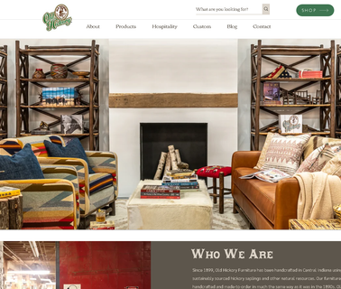 Old Hickory Furniture Co bath old