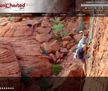 Uncharted Earth Adventure Travel office around