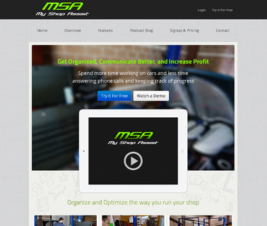Home - Home; My Shop Assist front shop