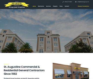 St. Augustine Commercial Construction Residential General facility management contracting