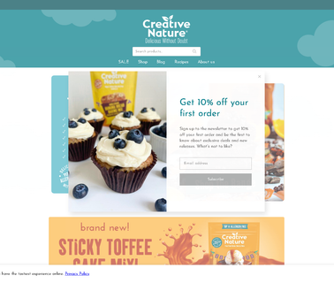 Creative Nature Superfoods savoury snacks