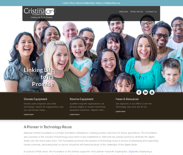 National Cristina Foundation rom word