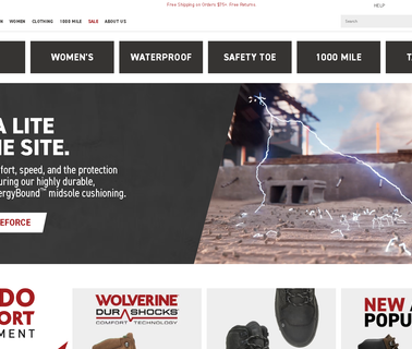 Official Wolverine.Com Site; Work Boots & Shoes built tough