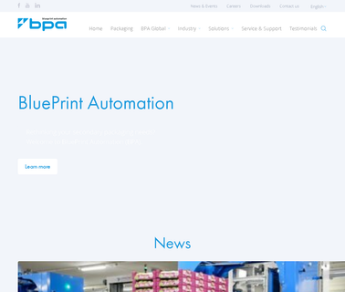 Blueprint Automation Bpa stacker and unstacker