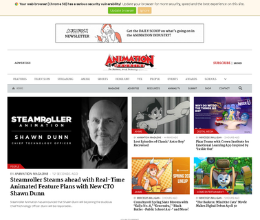 Animation Magazine technology trends