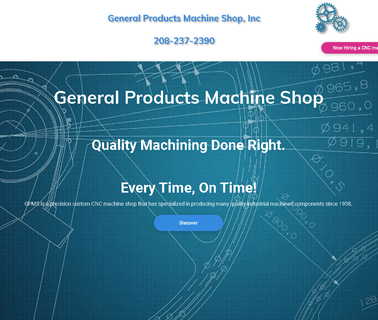General Products Machine Shop energy center
