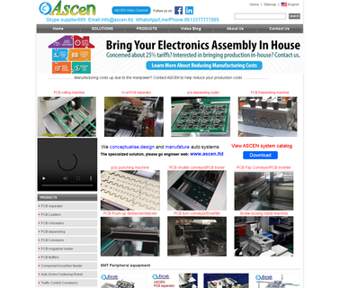 Dongguan Asc Electronic & Technology depaneling