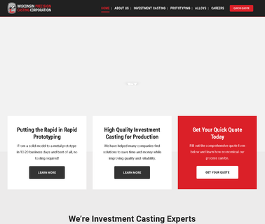 Wisconsin Precision Casting Corporation alloy machining metal