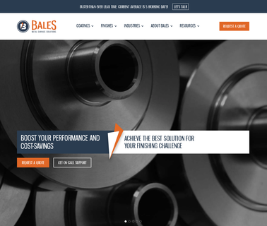 Bales Metal Surface Solutions - Metal Coating & Finishing bales