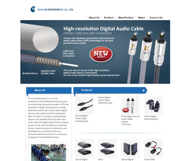 Shin Kin Enterprises internet cables