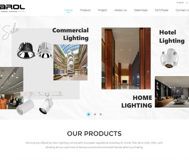 Shenzhen Carol Lighting cob led downlight dimmable