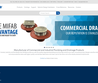 Mifab - Manufacturer Of floor drains manufacturer