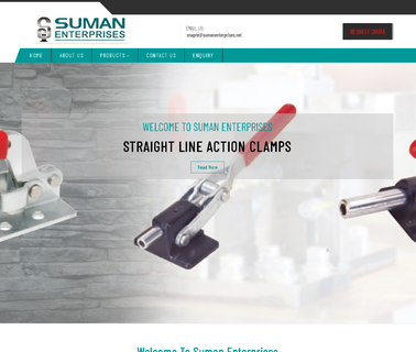 Suman Enterprises clamp open