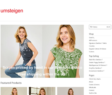 Home - Umsteigen silkscreen color