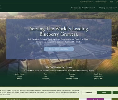 Wholesale Blueberries From Fall Cr delivers wholesale
