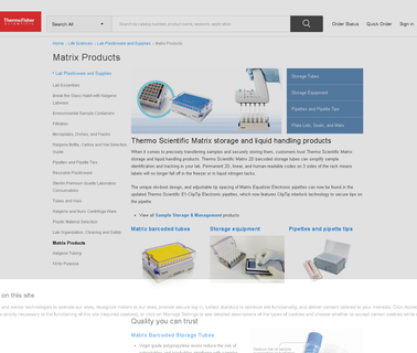 Matrix Technologies Corp. plastics chemistry