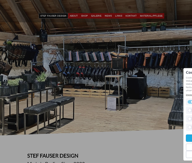 Stef Fauser Design Gbr individual pieces