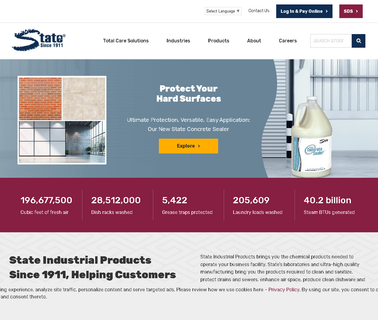 State Industrial Products fragrance can