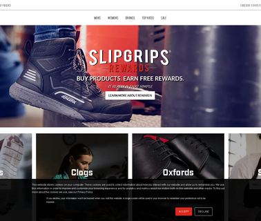 Slipgrips Lehigh restaurant clothing