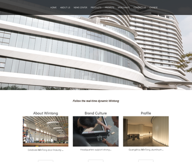 Guangzhou Wintong Aluminium Products wood aluminium door