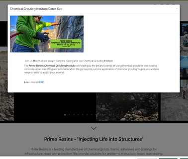 Prime Resins expansive nonshrink