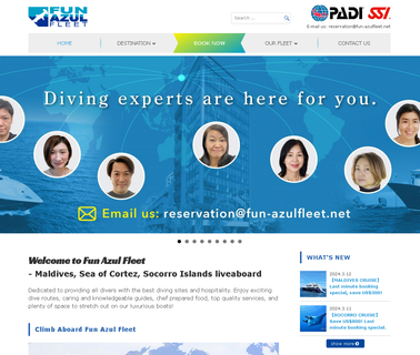Fun Azul Fleet diving team