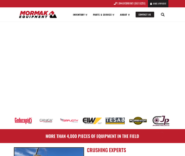 Mormak Equipment, Aggregate Equipm quarry