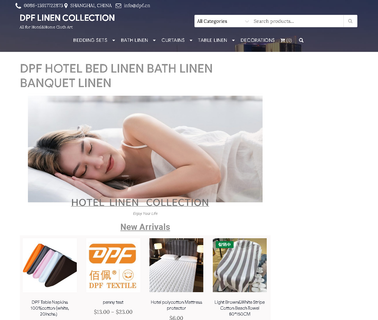 Shanghai Dpf Trading home hotel towel