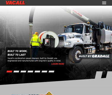 Gradall Industries Vacall hydro excavation