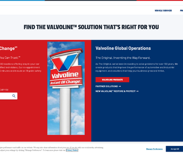 Valvoline coolant for