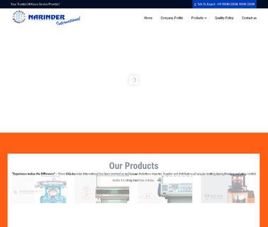 Narinder International flat knitting machines