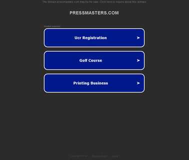 Pressmasters Llc unload