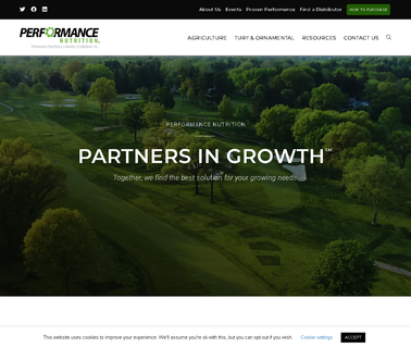 Performance Nutrition - A Division Of Lidochem golf course wetting agents