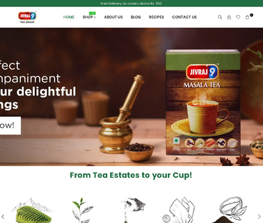 Jivraj Tea Ltd india packed