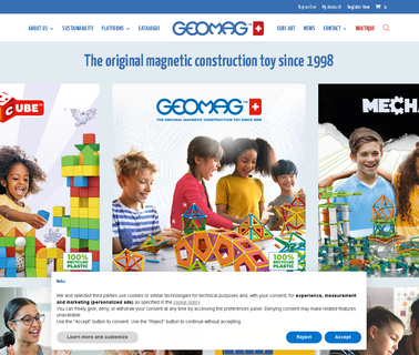 Geomagworld Usa construction toys kids