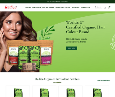 Radico - Home Page henna natural