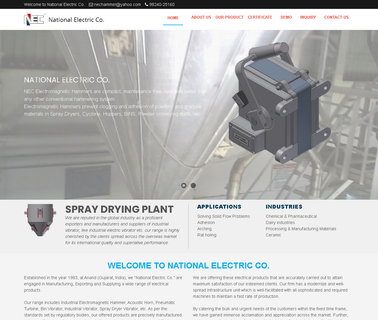 National Electric Co. magnetic machine