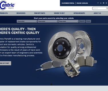 Centric Parts brake master cylinders