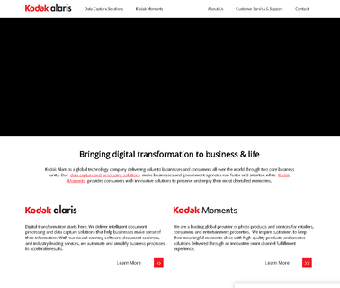 Kodak Alaris dazzling