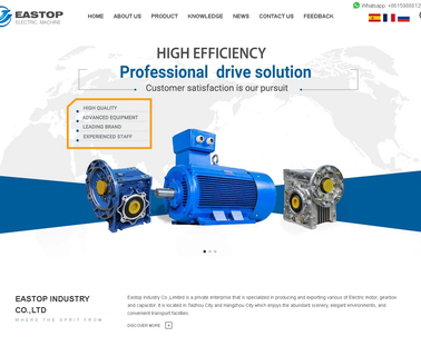 Hangzhou Eastop Electrical induction single phase motor