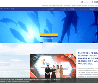 Thai Union | a Global Seafood Leader dedication