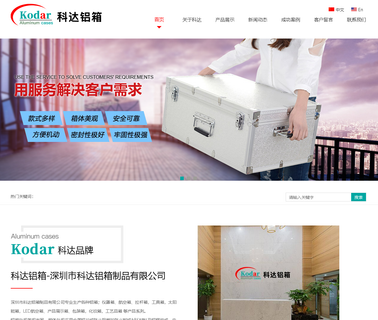 Kodar Aluminum Cases cosmetic instrument
