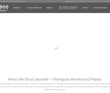 Seasafe, The Easy To Work With Com fiberglass structural