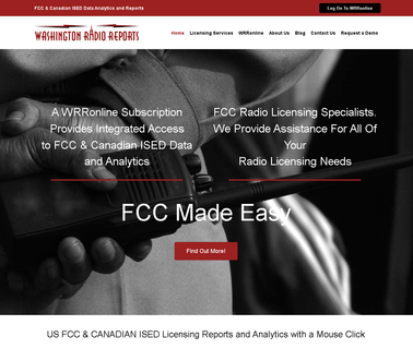 Washington Radio Reports cost search