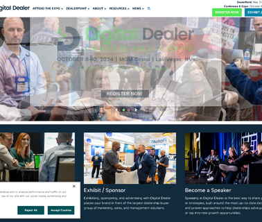 Digital Dealer events advertising