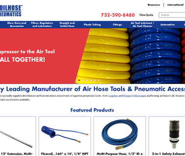 Coilhose Pneumatics guns light