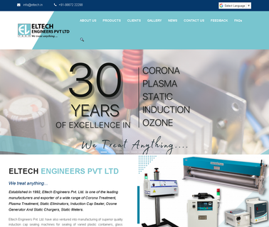 Eltech Engineers ozonator